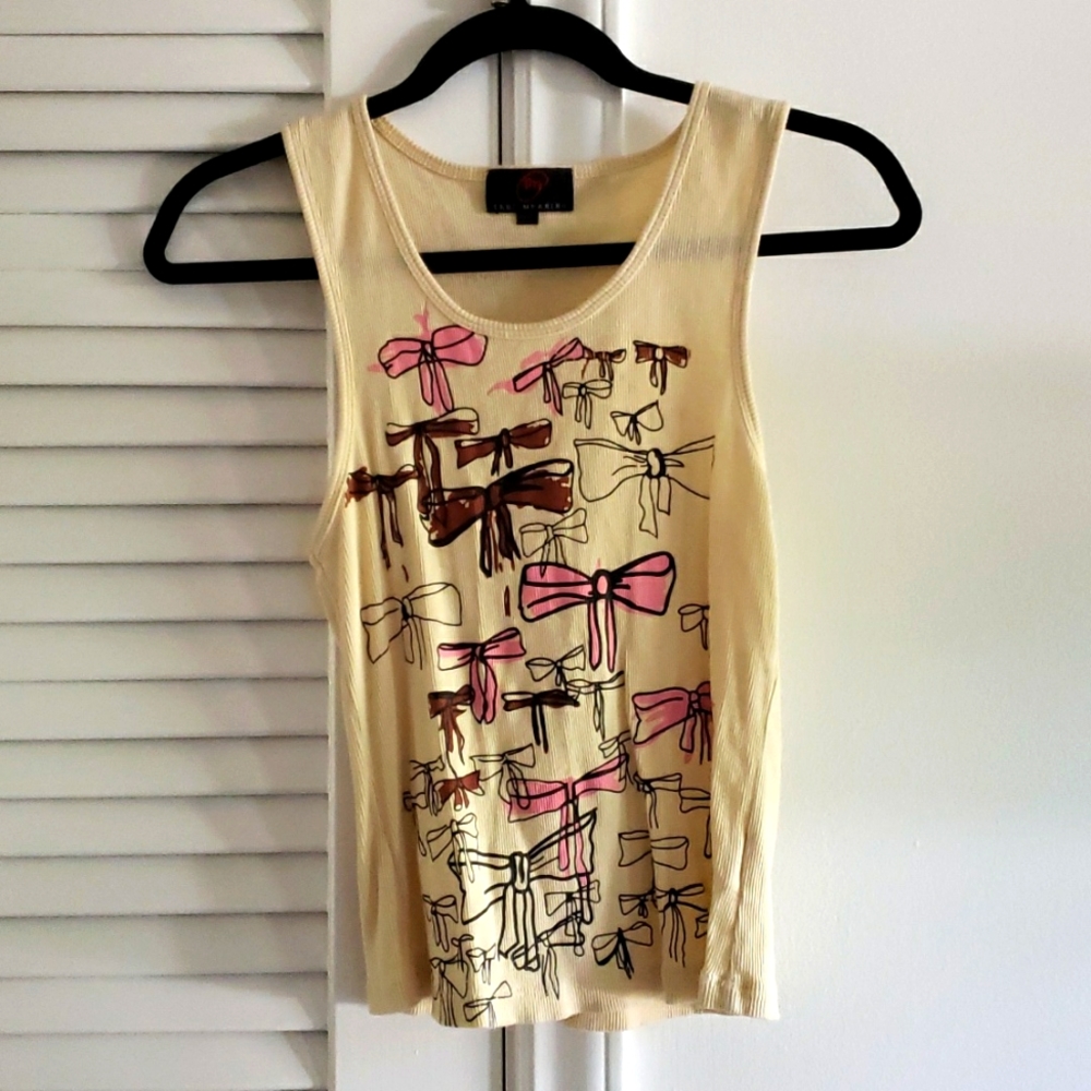 True Meaning Tank Top Ribbon Design SZ L (Runs Smaller than L - See Measurement